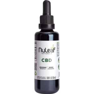 NuLeaf Naturals CBD Oil 3000mg Hemp Extract