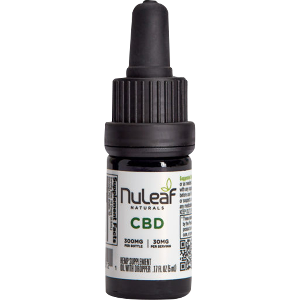 NuLeaf Naturals CBD oil 300mg Full Spectrum 5ml