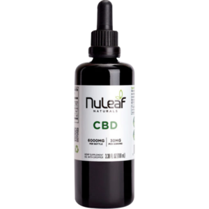 Nuleaf Naturals CBD Oil 6000mg Hemp Extract 100ml