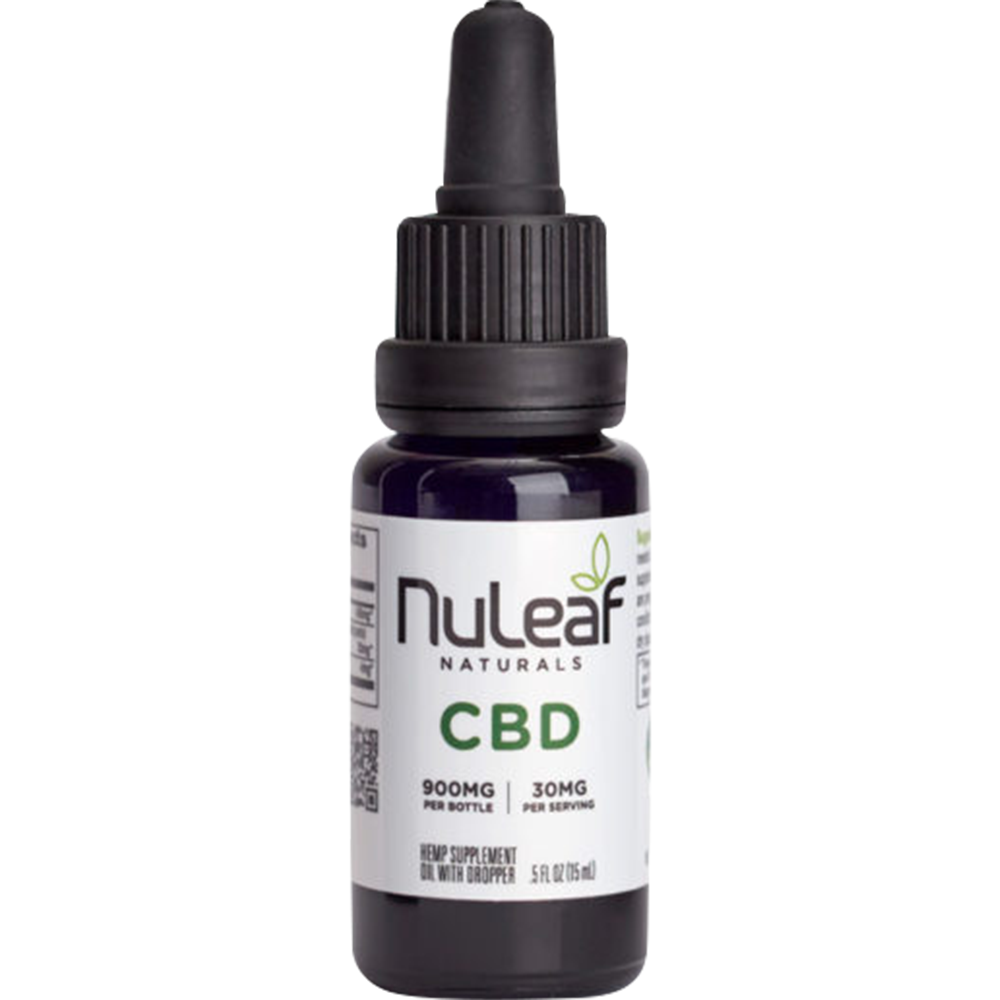 NuLeaf Naturals CBD oil 900mg Full Spectrum 15ml