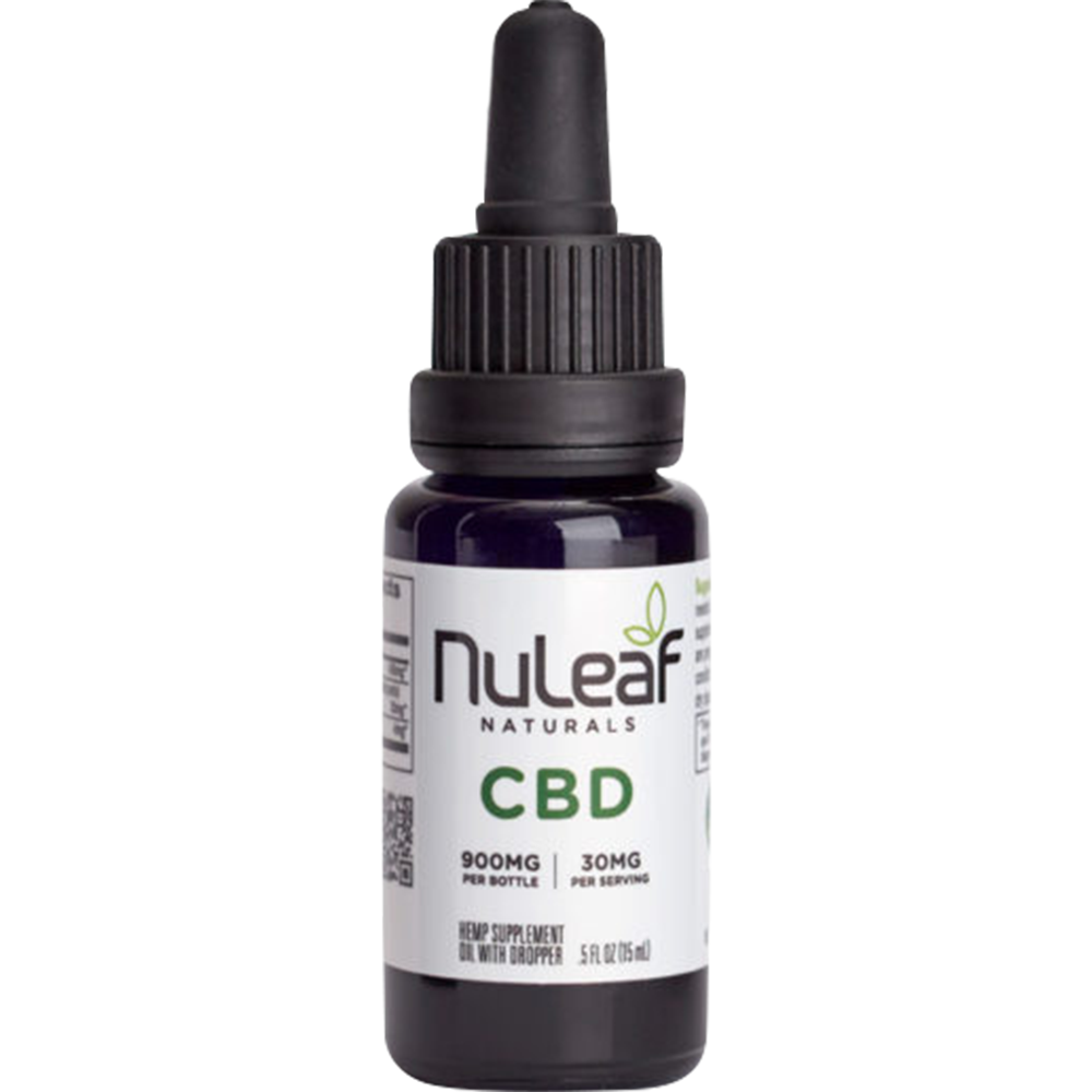 NuLeaf Naturals CBD oil 900mg Full Spectrum 15ml