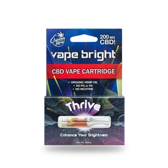 Vape Bright Thrive CBD refill cartridge 200mg