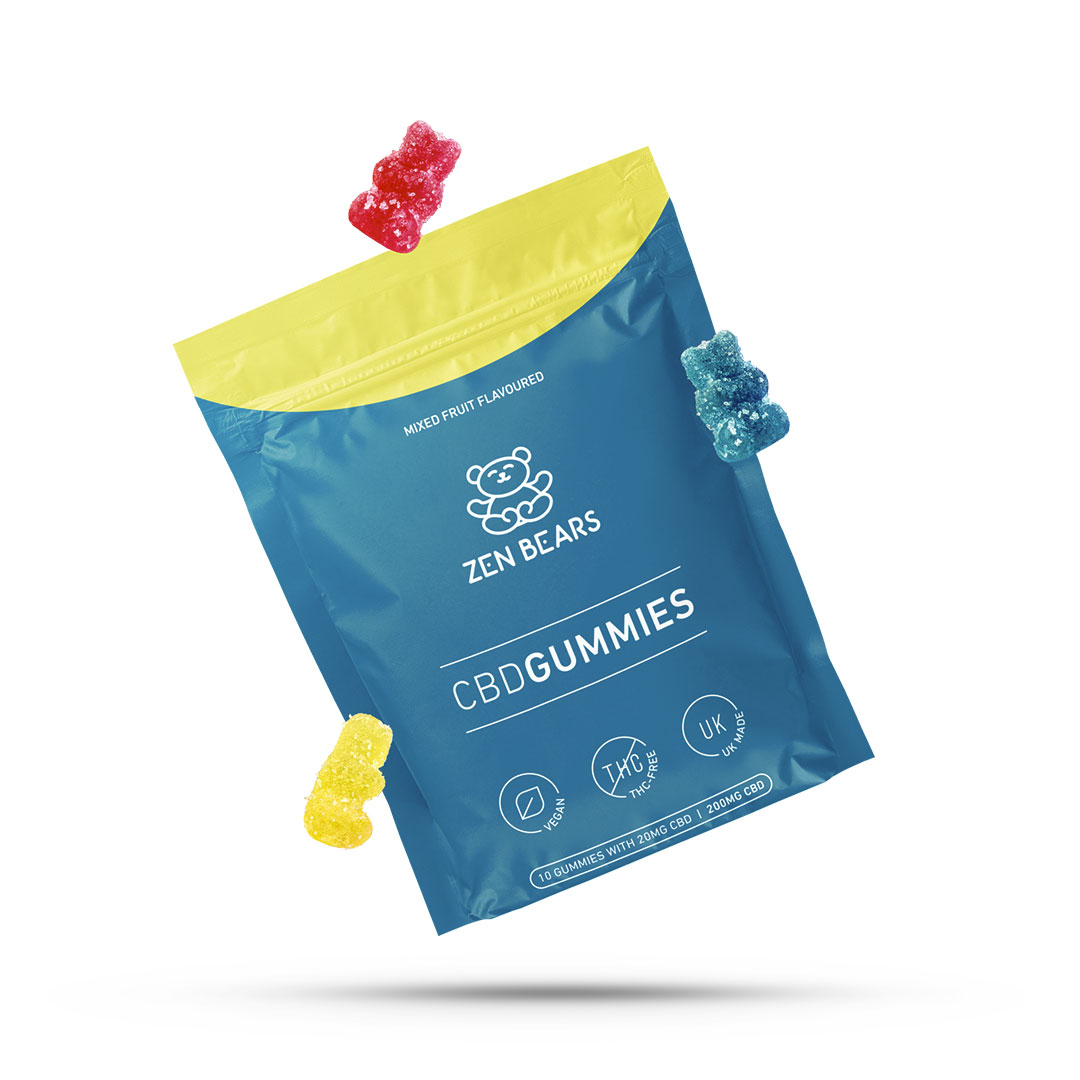 Zen Bears CBD Gummies Pouch 200mg