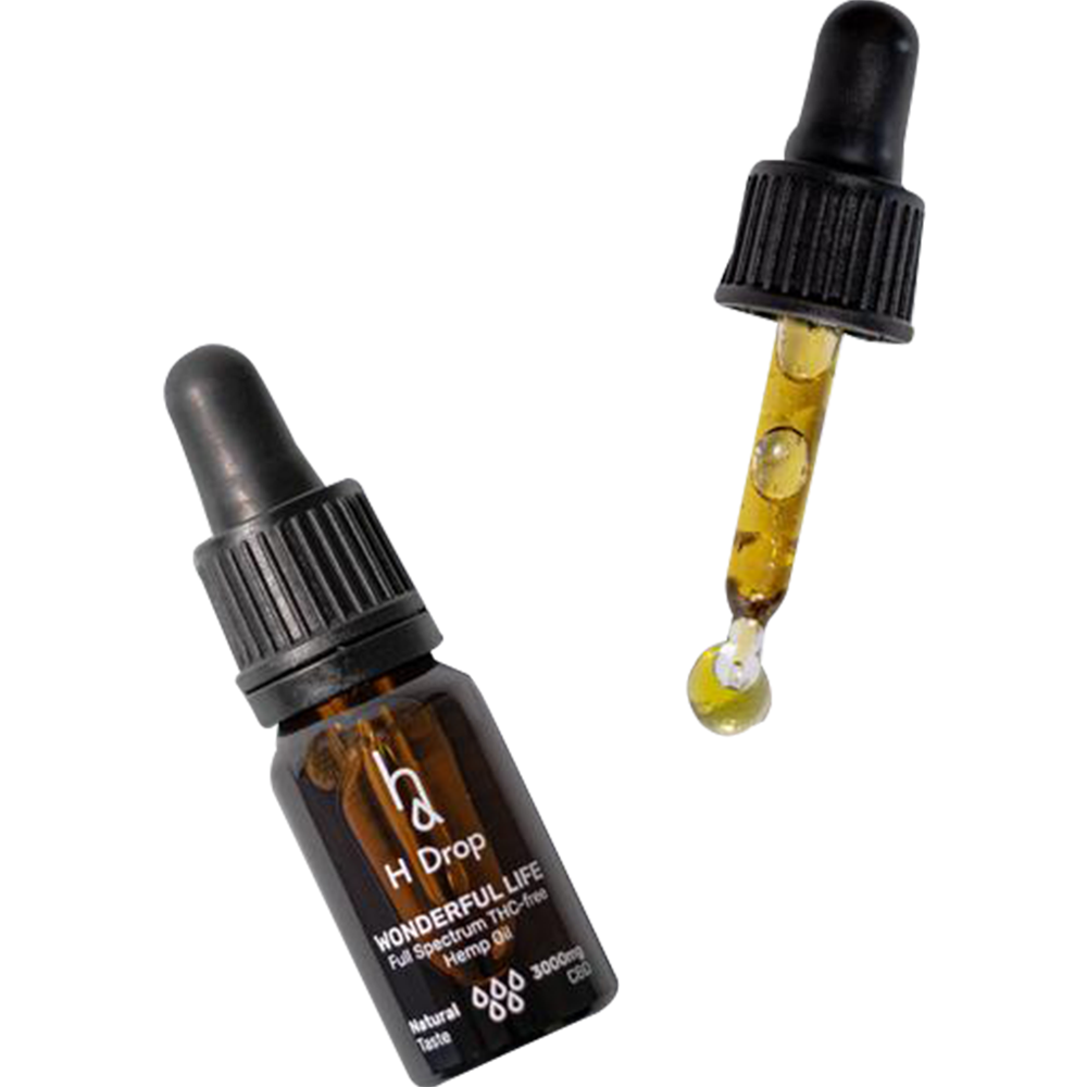 H Drop Wonderful Life – 30% CBD oil (3000mg)