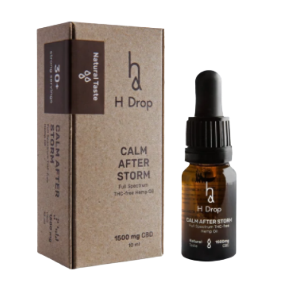 H-Drop Calm after Storm – 15% CBD oil (1500mg)