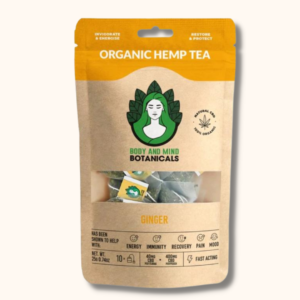 CBD Hemp Tea - Ginger by Body and Mind Botanicals