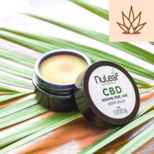 Nuleaf Naturals CBD balm 300mg in the UK online with Free Next Day delivery - Nuleaf Naturals CBD full range available in England, Scotland and Wales online across the UK