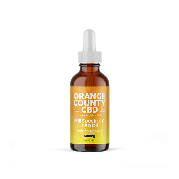 Orange County CBD 500mg 30ml MCT Oil – Organic Coconut Oil