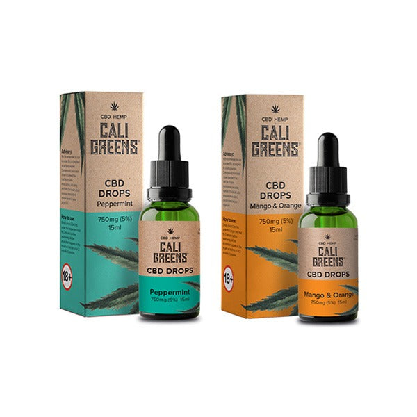 Cali Greens 750mg CBD Oral Drops – 15ml