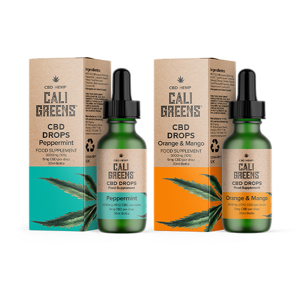 Cali Greens 3000mg CBD Oral Drops – 30ml