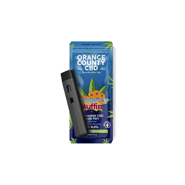 Orange County CBD 600mg CBD Disposable Vape – 1ml 700 Puffs