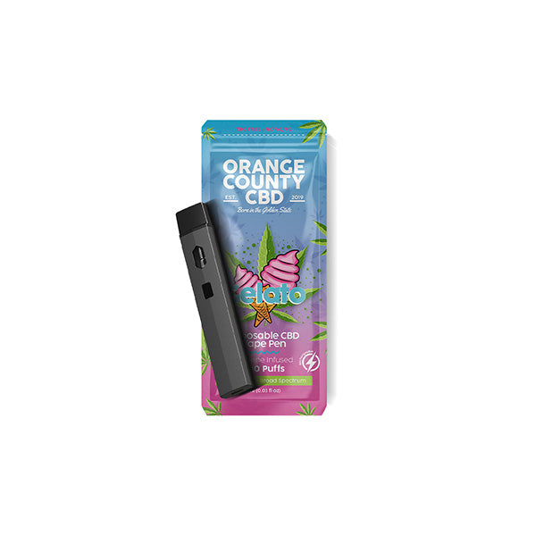 Orange County CBD 600mg CBD Disposable Vape – 1ml 700 Puffs