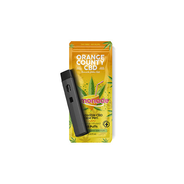 Orange County CBD 600mg CBD Disposable Vape – 1ml 700 Puffs