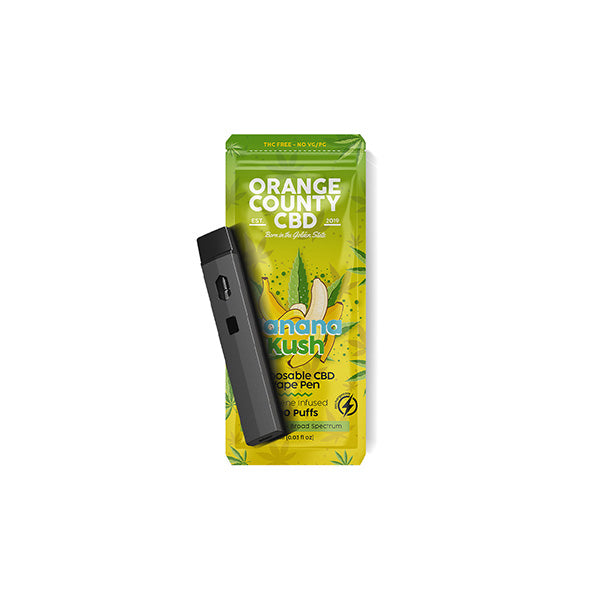 Orange County CBD 600mg CBD Disposable Vape – 1ml 700 Puffs