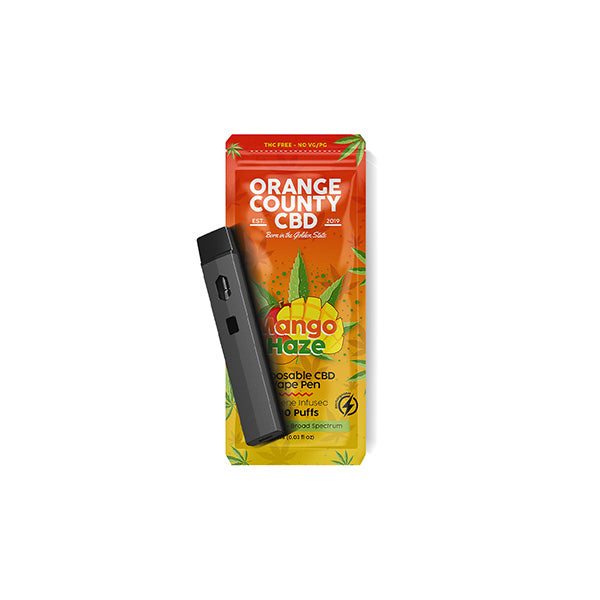 Orange County CBD 600mg CBD Disposable Vape – 1ml 700 Puffs