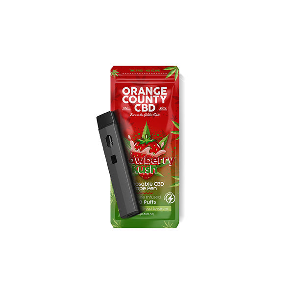 Orange County CBD 600mg CBD Disposable Vape – 1ml 700 Puffs