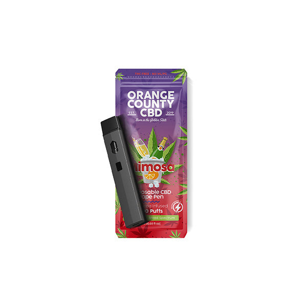 Orange County CBD 600mg CBD Disposable Vape – 1ml 700 Puffs