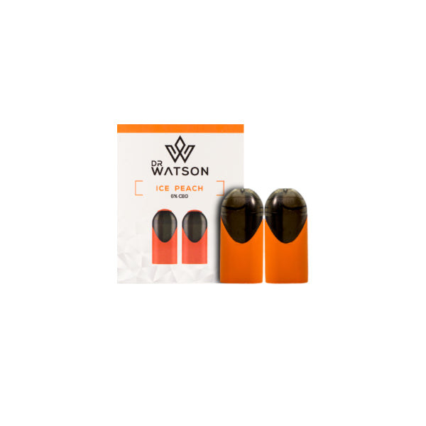 Dr Watson 120mg CBD Vape Kit Pods x 2