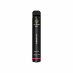 Darwin 300mg CBD Isolate Disposable Vape Device 600 Puffs