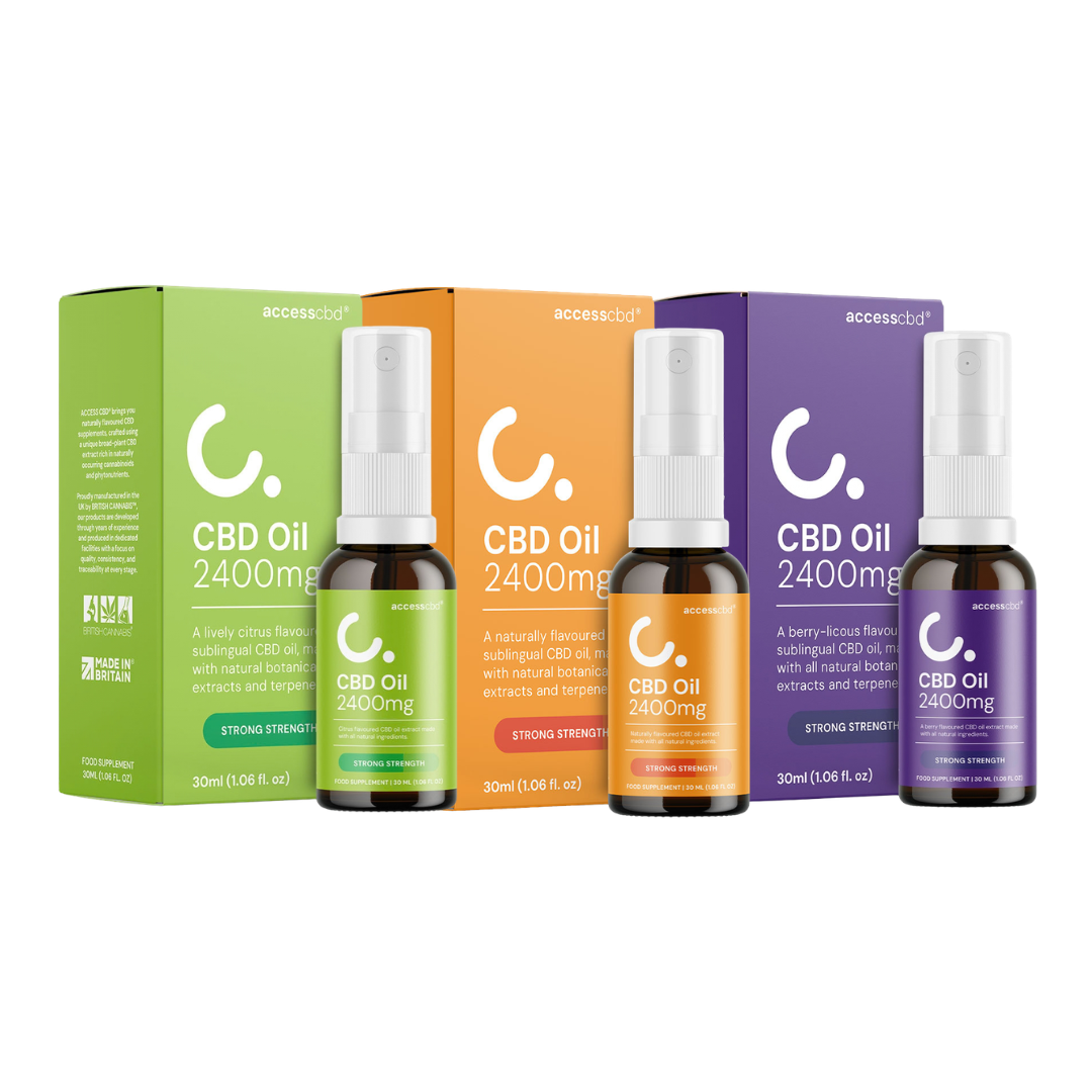 Access CBD 2400mg CBD Broad Spectrum Oil 30ml