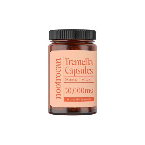Nootrocan 30000mg Nootropic Vegan Mushroom Capsules – 60 Caps
