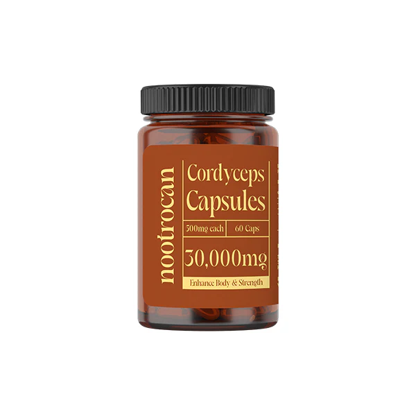 Nootrocan 30000mg Nootropic Vegan Mushroom Capsules – 60 Caps