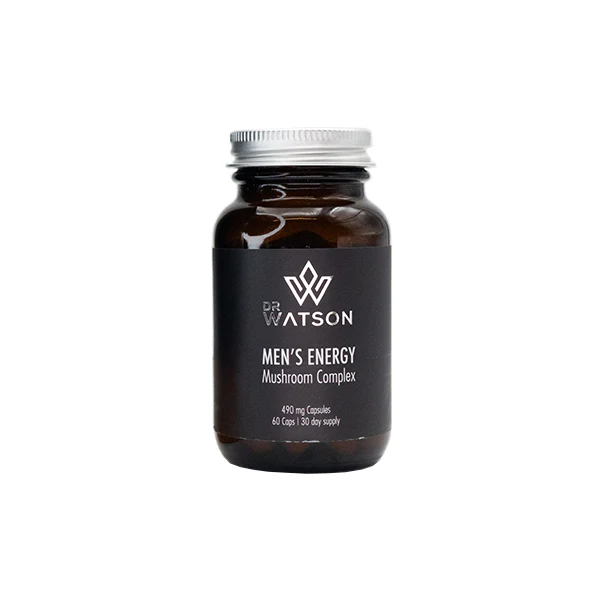 Dr Watson Men’s Energy Mushroom Capsules – 60 caps
