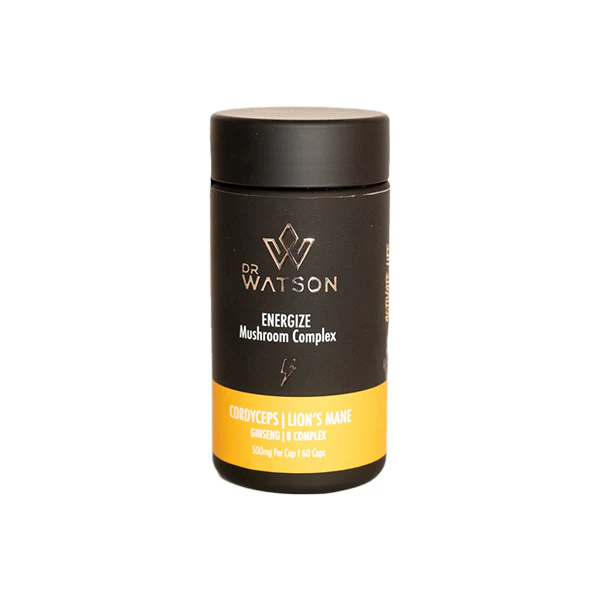 Dr Watson Energise Mushroom Complex – 60 Caps