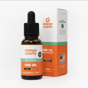 Orange County Mint Flavour CBD Oil 500mg 1000mg 1500mg - enjoy cbd